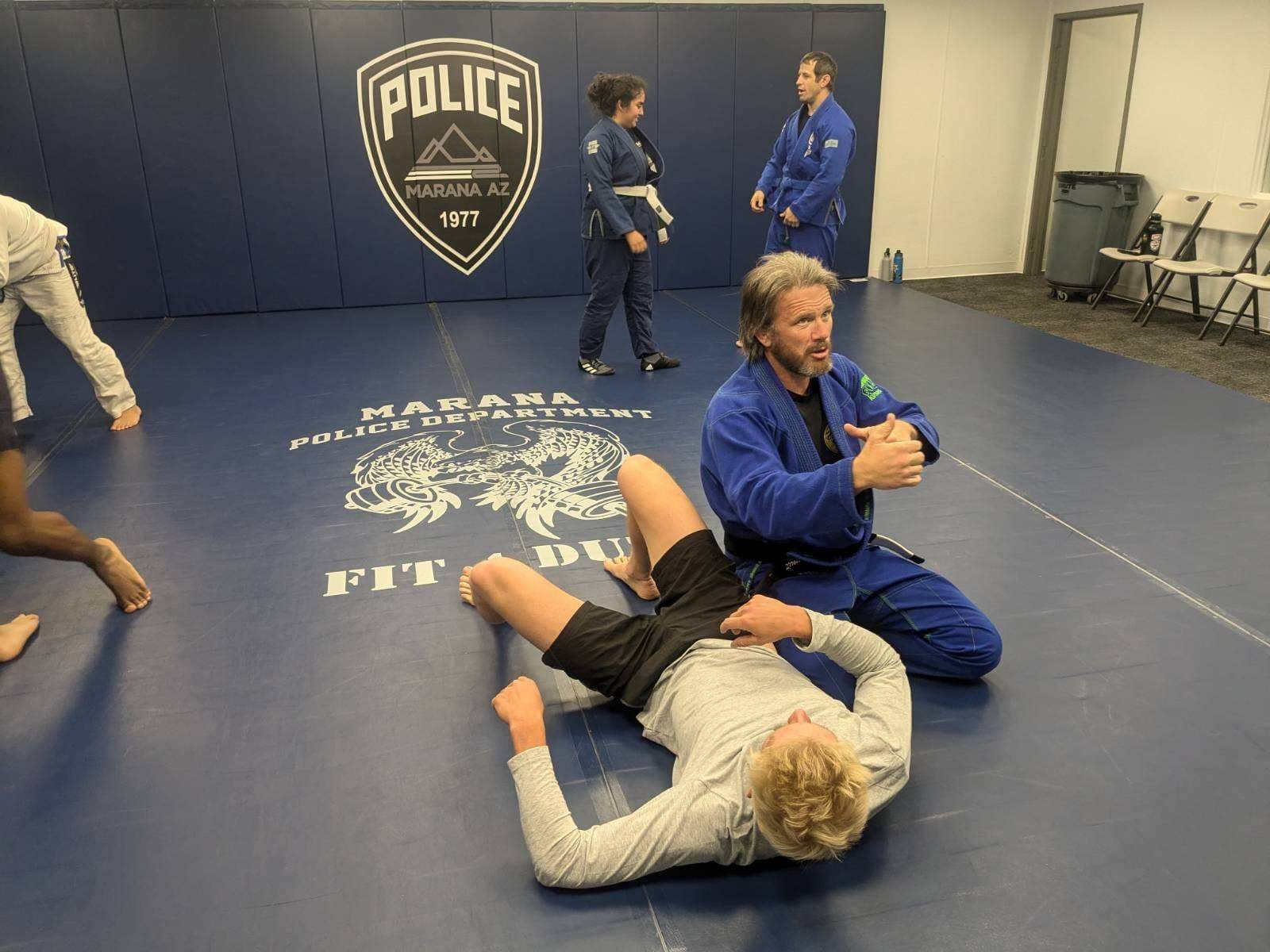 Guard retention drills at Marana PD