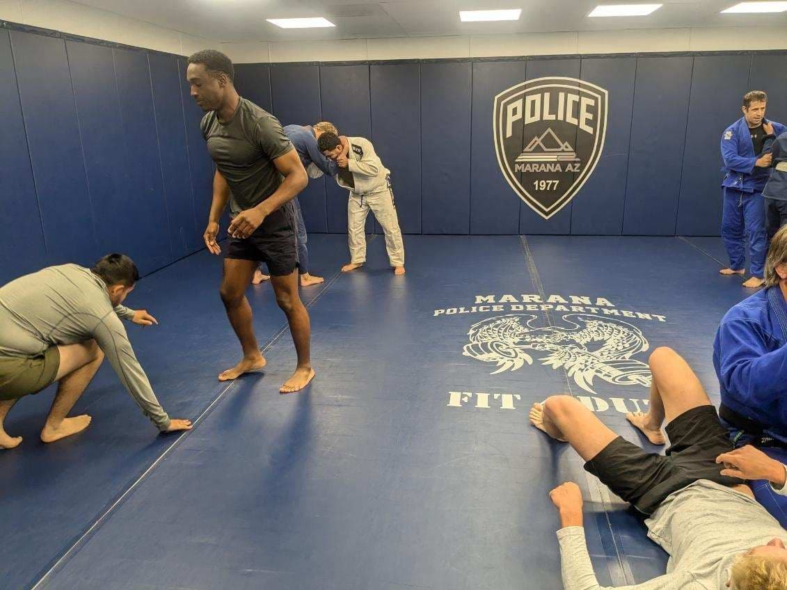 Open mat at the Marana Police Department